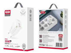 XO CE07 Διπλός Φορτιστής PD GaN (EU)