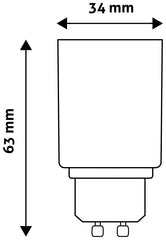 Entac Αντάπτορας Ντουί από GU10 σε E27
