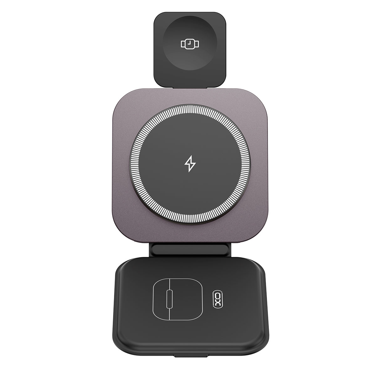 XO CX035 Πτυσσόμενος 3-σε-1 Μαγνητικός Ασύρματος Φορτιστής