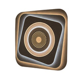 Avide Design Μοντέρνα Πλαφονιέρα Οροφής Oyster Nicole 95W(47,5+47,5) με RF Χειριστήριο