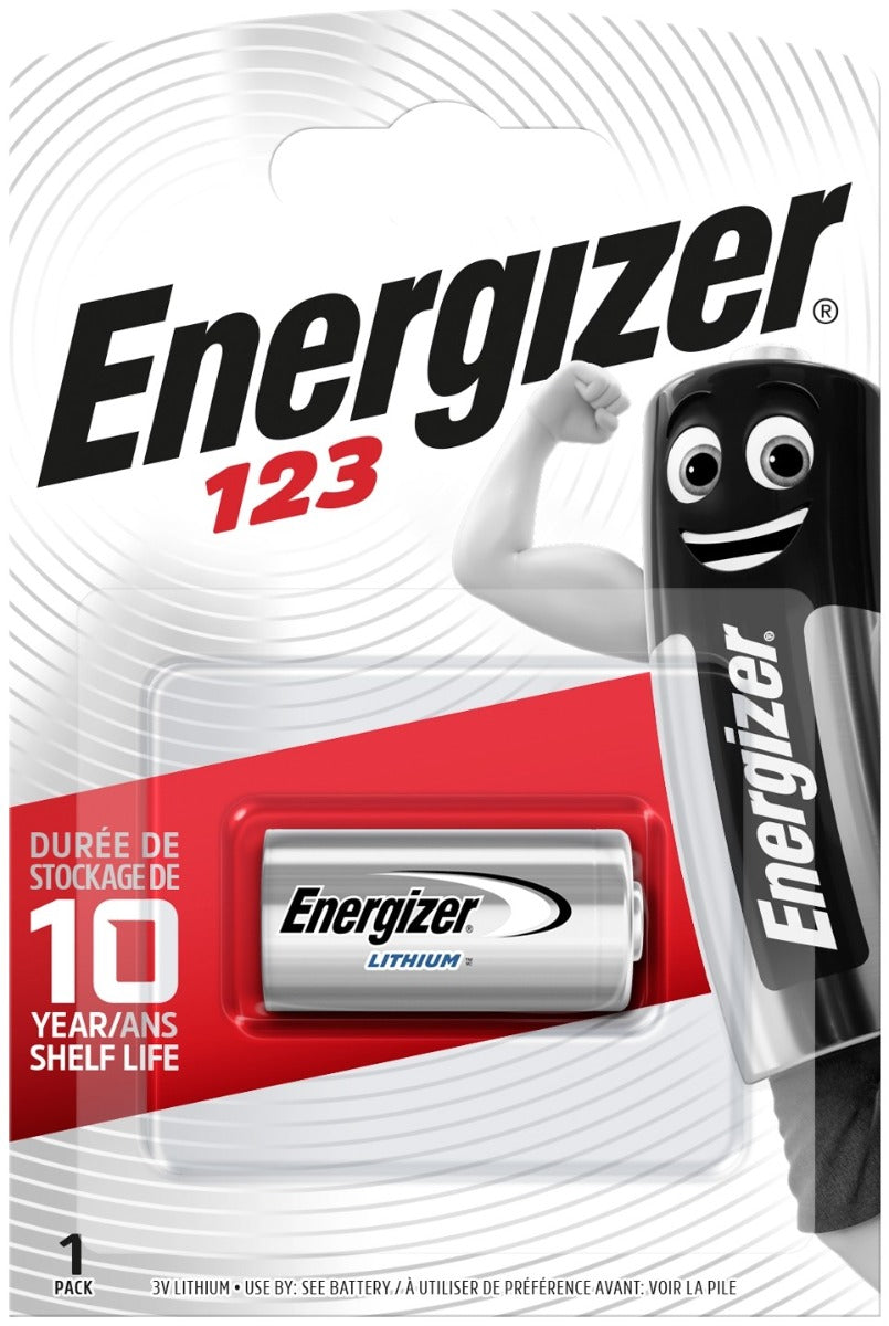 Energizer Μπαταρία Φωτογραφικών Μηχανών CR123A