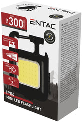 Entac Mini Φακός Μπρελόκ Κύβος Επαναφορτιζόμενος 200mAh