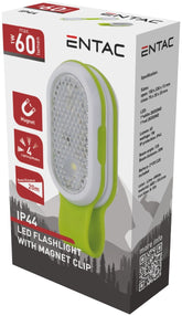 Entac Φακός με Μαγνητικό Κλιπ 2xCR1220 incl.