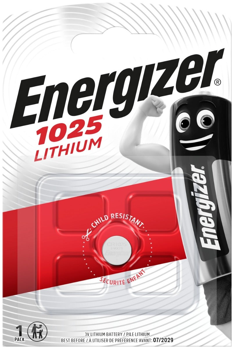Energizer Μπαταρία Κουμπί Λιθίου CR1025