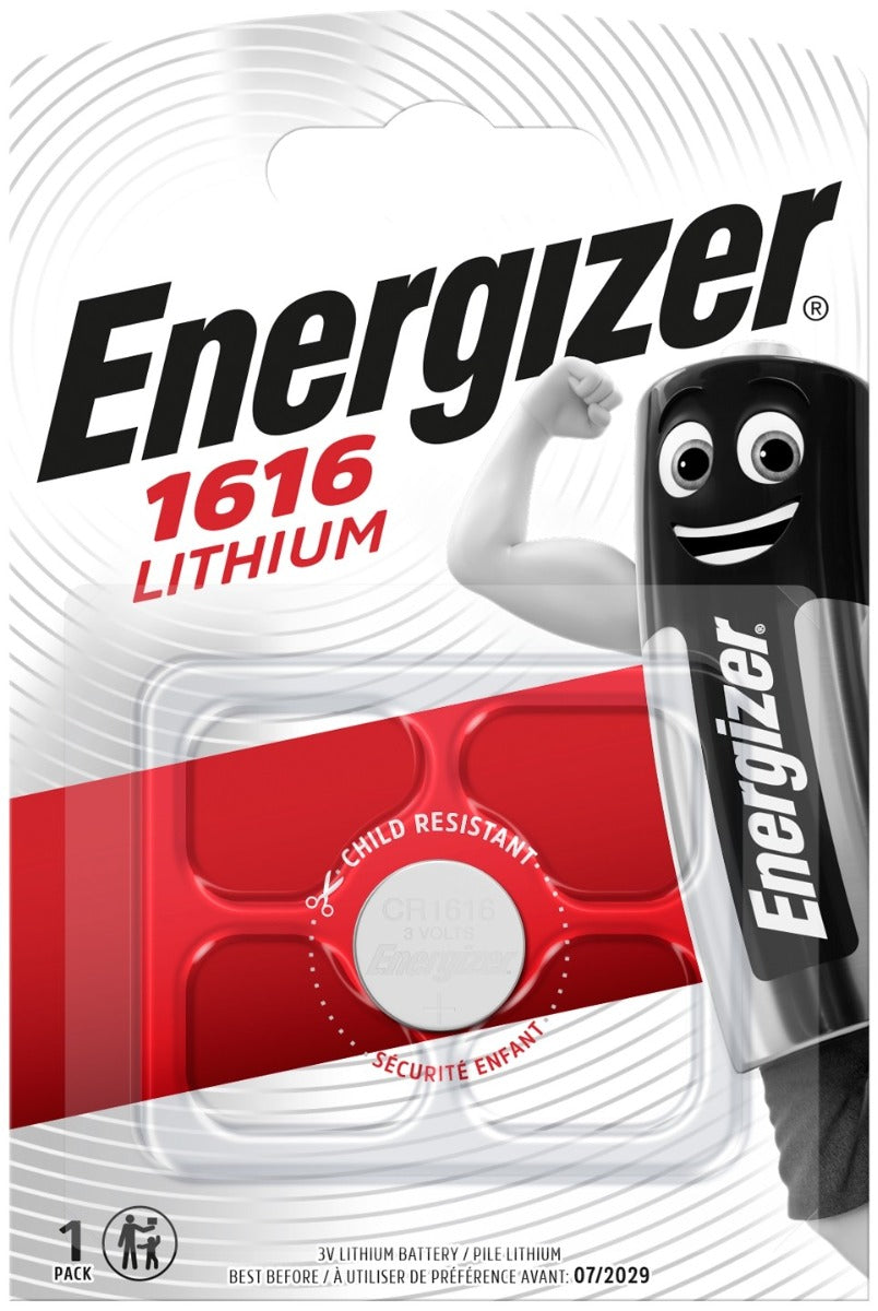 Energizer Μπαταρία Κουμπί Λιθίου CR1616