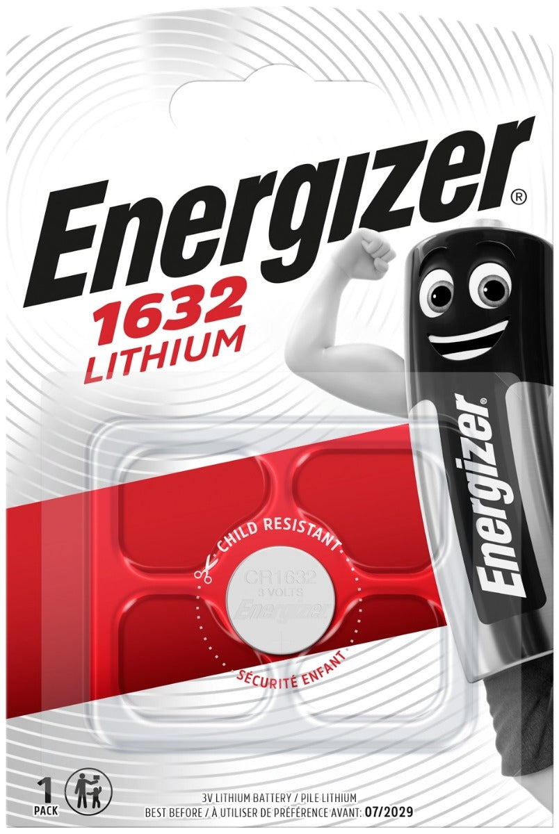 Energizer Μπαταρία Κουμπί Λιθίου CR1632
