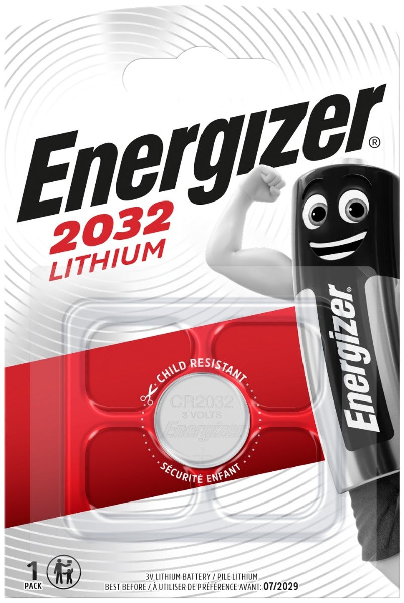 Energizer Μπαταρία Κουμπί Λιθίου CR2032