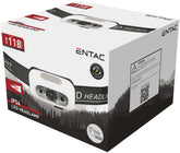 Entac Φακός Κεφαλής 5W 700mAh Λευκός
