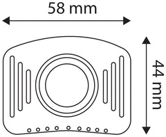 Entac Φακός Κεφαλής Zoom 1W Πλαστικός
