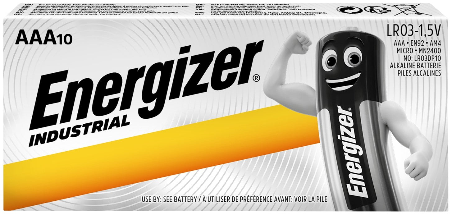 Energizer Μπαταρίες Industrial LR03 AAA P10 (10τμχ)