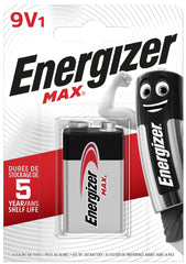 Energizer Μπαταρία Max Αλκαλική 9V (1τμχ)
