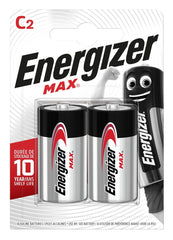 Energizer Μπαταρίες Max Αλκαλικές C (2τμχ)