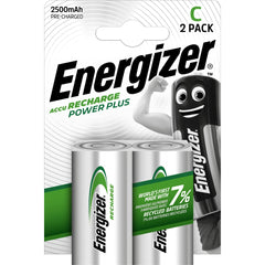 ENERGIZER Μπαταρίες Power Plus C R14 BL2