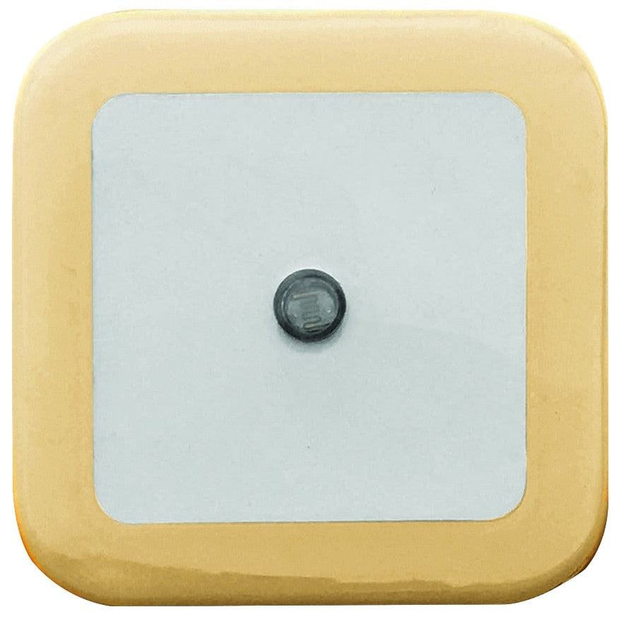 Entac Φωτάκι Νυκτός 0.5W Τετράγωνο Θερμό Πορτοκαλί