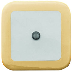 Entac Φωτάκι Νυκτός 0.5W Τετράγωνο Θερμό Πορτοκαλί