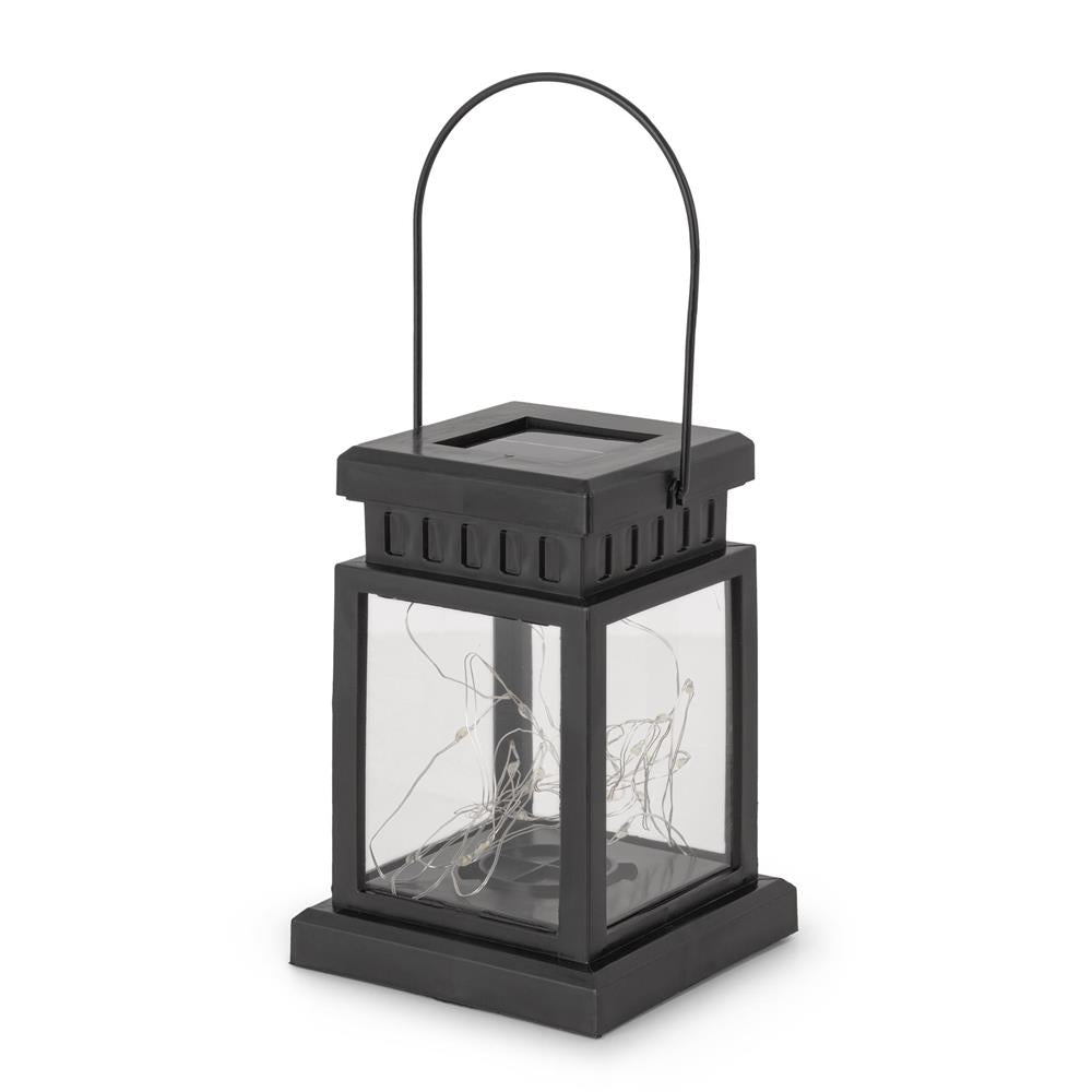 Entac Ηλιακό Κρεμαστό Φανάρι Κήπου WW με Χάλκινο Σύρμα και Micro LED 12τμχ