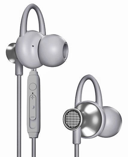 XO EP41 Ακουστικά Handsfree 3.5mm In-ear 1.2m Γκρι