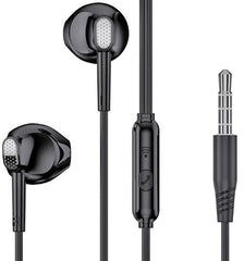 XO EP52 Μεταλλικά Ακουστικά Handsfree in-ear 3.5mm Μαύρα