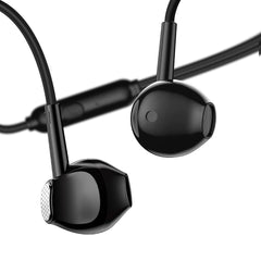 XO EP52 Μεταλλικά Ακουστικά Handsfree in-ear 3.5mm Μαύρα