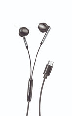 XO EP66 Επίπεδα Ακουστικά Handsfree Ψηφιακής Αποκωδικοποίησης Crescent Type-C