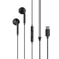 XO EP72 Ακουστικά Original Series 2ης ΓενιάςType-C Ψηφιακής Αποκωδικοποίησης Half In ear Μαύρα