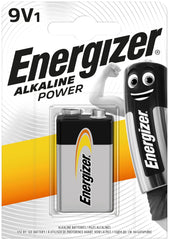 Energizer Μπαταρία Power Αλκαλικές 9V (1τμχ)