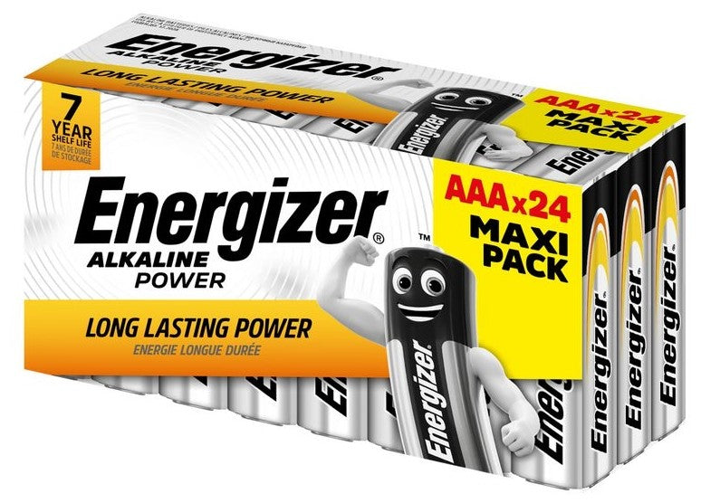 Energizer Μπαταρίες Power Αλκαλικές AAA (24τμχ)