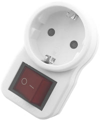 Entac Αντάπτορας Σούκο με Διακόπτη EPAG-1EE-SW