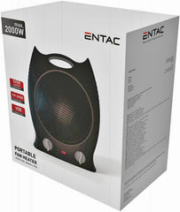 Entac Αερόθερμο 2000W Μαύρο
