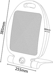 Entac Φορητή Σόμπα Χαλαζία 400/800W N