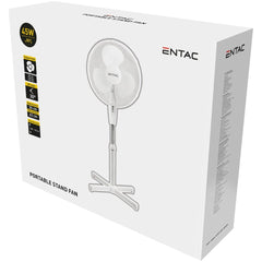 Entac Φορητός Επιδαπέδιος Ανεμιστήρας 45W