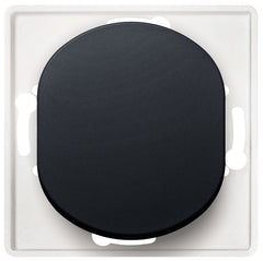 EON E6090.E1 Διακόπτης Πιέσεως Χωρίς Πλαίσιο Κάλυψης με Μαλακή Αφή Μαύρος