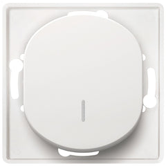 EON E625.0 Μονοπολικός Διακόπτης με Ένδειξη Χωρίς Πλαίσιο Κάλυψης Λευκός