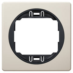 EON E6801.9E Πλαίσιο μιας Θύρας 80x80 Μπεζ με Μαύρο Στήριγμα