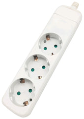 Entac Πολύπριζο 3 Θέσεων Χωρίς Διακόπτη Χωρίς Καλώδιο