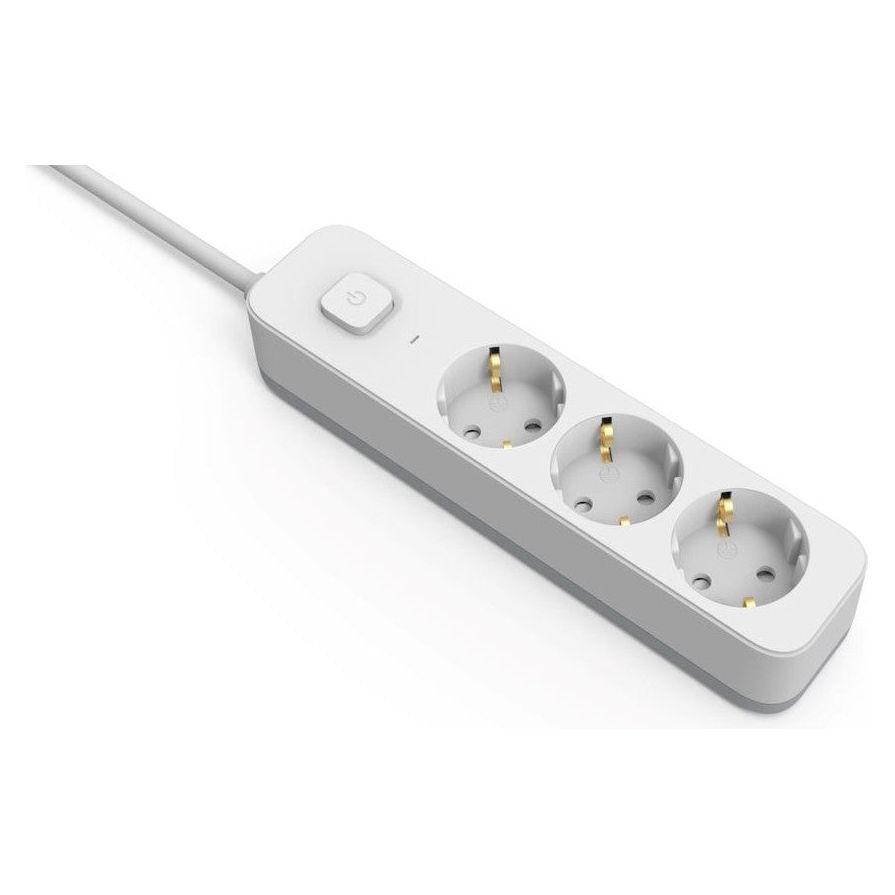 Entac Πολύπριζο D2 με 3 Πρίζες και Διακόπτη 1.5m 3G1.5