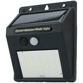 Entac Ηλιακό Φωτιστικό Τοίχου Πλαστικό 1.2W SMD με 3 modes PIR