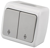 Entac 106+6 Stephan Διακόπτης Τοίχου Επιτοίχιος Εναλλακτικός IP54