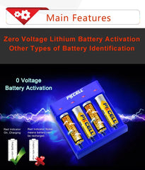 Pkcell Φορτιστής Μπαταριών PK-8241