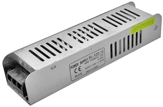 Avide Τροφοδοτικό LED Ταινίας 24V 120W IP20 Slim