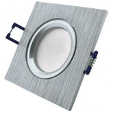 Avide GU10 Πλαίσιο Τετράγωνο Αλουμίνιο