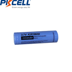 Pkcell Μπαταρία Λιθίου ICR18650 3.7V 3350mAh PCB