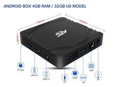 ATC ANDROID BOX 4GB RAM / 32GB U8 MODEL