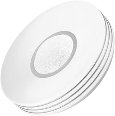 Avide LED Μοντέρνα Πλαφονιέρα Οροφής Helios 24W 380x95.0mm Λευκό 4000K