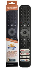 ATC CRC833V Τηλεχειριστήριο Universal για TCL