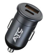 ATC-CA05 Φορτιστής Αυτοκινήτου USB-A & Type-C 65W