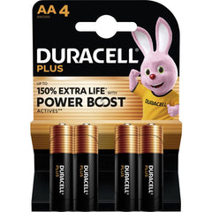 DURACELL Μπαταρίες Plus Boost MN1500 AA BL4
