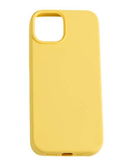 XO K10B iPhone15 Plus 6.7" Θήκη Κινητού Σιλικόνης Κίτρινο