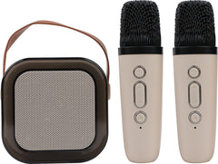 ATC-13 Ασύρματο Ηχείο Καραόκε με 2 Μικρόφωνα 5W RGB