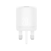 XO L144(UK) PD20W 1USB-A+1USB-C Γρήγορος Φορτιστής Λευκό